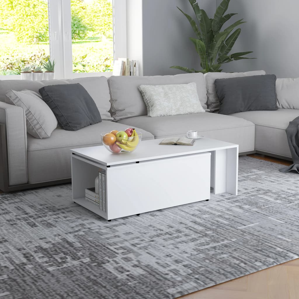 Salontafel 150X50X35 Cm Bewerkt Hout