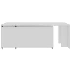 Salontafel 150X50X35 Cm Bewerkt Hout