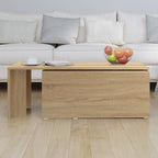 Salontafel 150X50X35 Cm Bewerkt Hout Kleurig