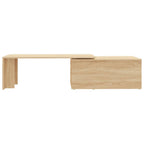 Salontafel 150X50X35 Cm Bewerkt Hout Kleurig