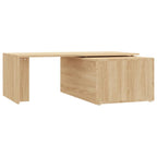 Salontafel 150X50X35 Cm Bewerkt Hout Kleurig