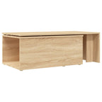 Salontafel 150X50X35 Cm Bewerkt Hout Kleurig