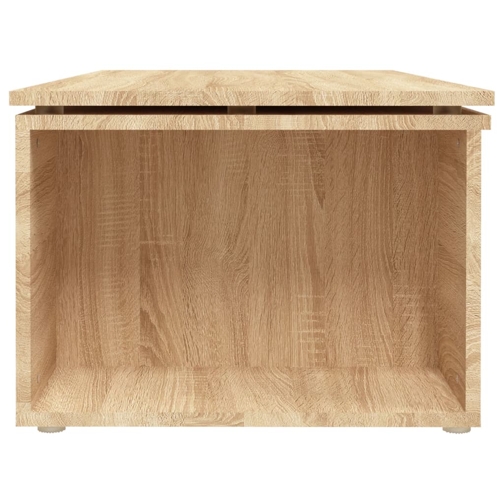 Salontafel 150X50X35 Cm Bewerkt Hout Kleurig