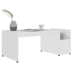 Salontafel 90X45X35 Cm Bewerkt Hout