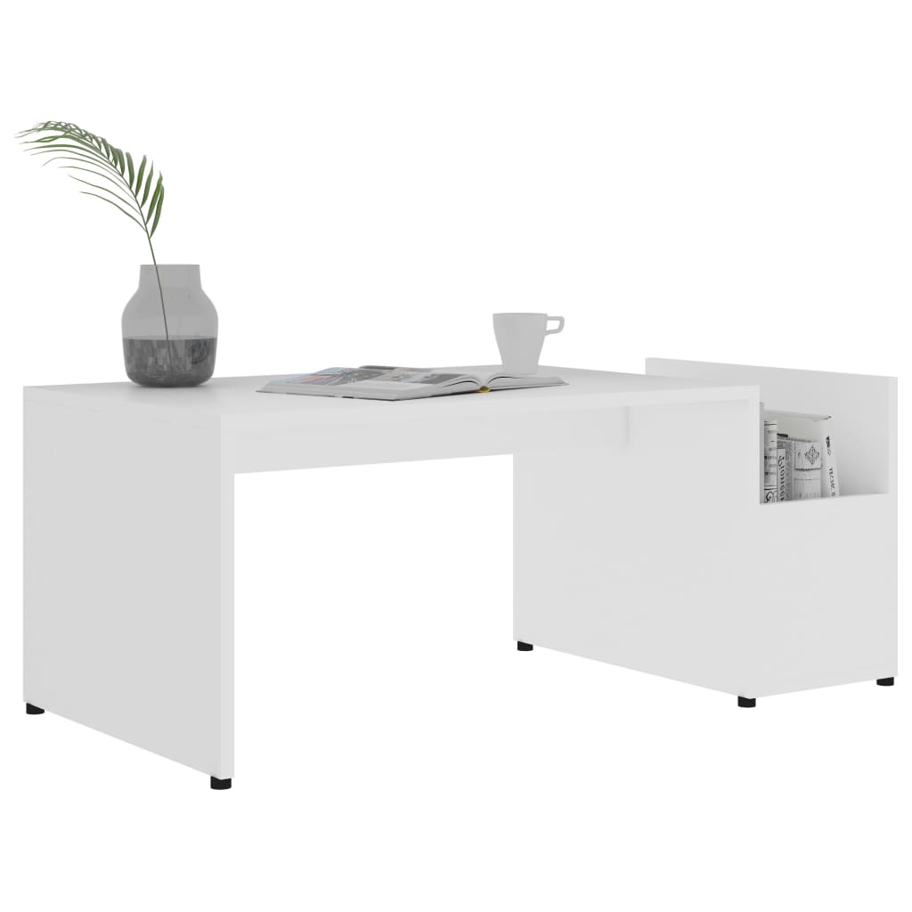 Salontafel 90X45X35 Cm Bewerkt Hout
