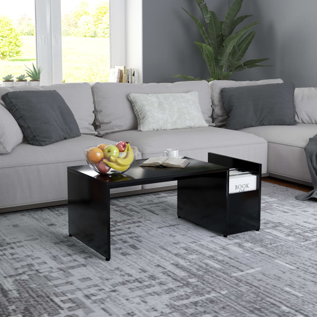 Salontafel 90X45X35 Cm Bewerkt Hout