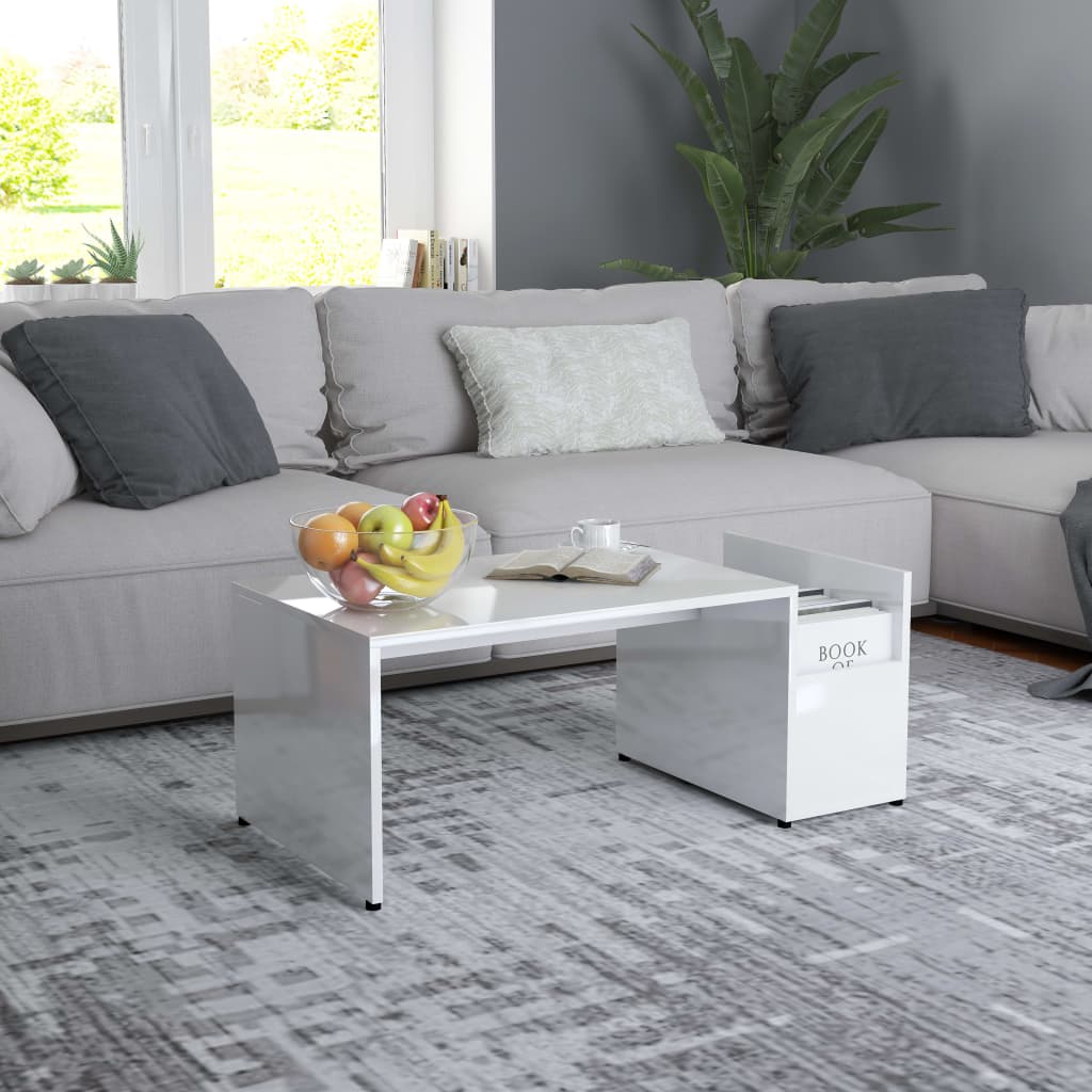 Salontafel 90X45X35 Cm Bewerkt Hout