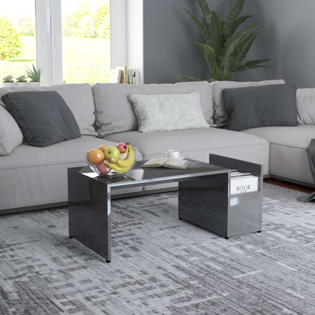 Salontafel 90X45X35 Cm Bewerkt Hout