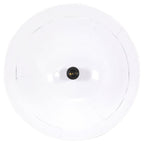 Hanglamp Industrieel Vintage Rond 25 W E27 31 Cm Wit