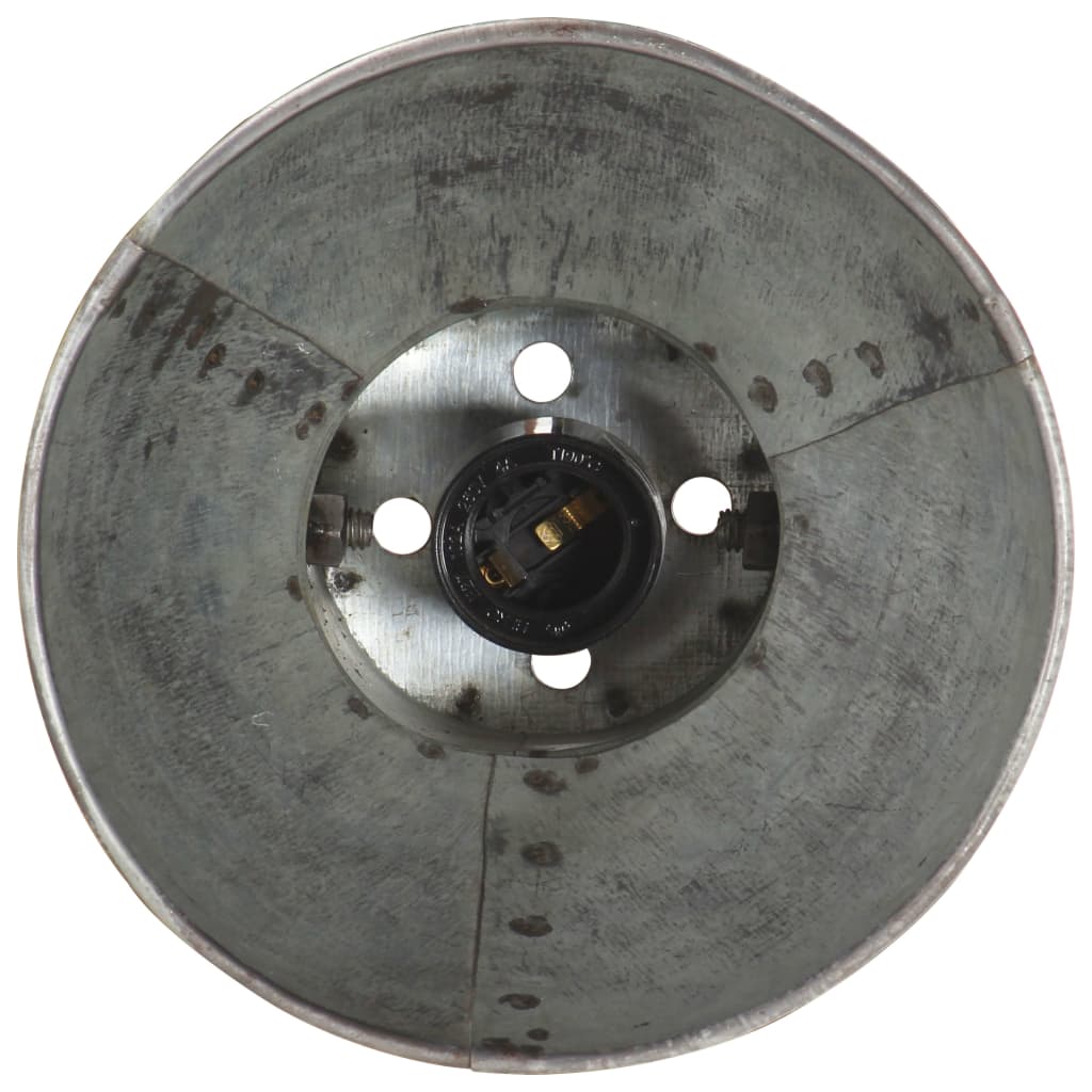 Industrieel Rond E27 Kleurig Zilver