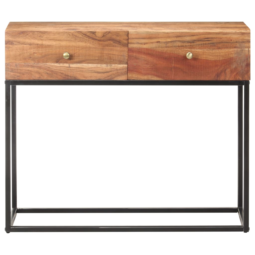 Wandtafel 90X35X75 Cm Ruw Acaciahout
