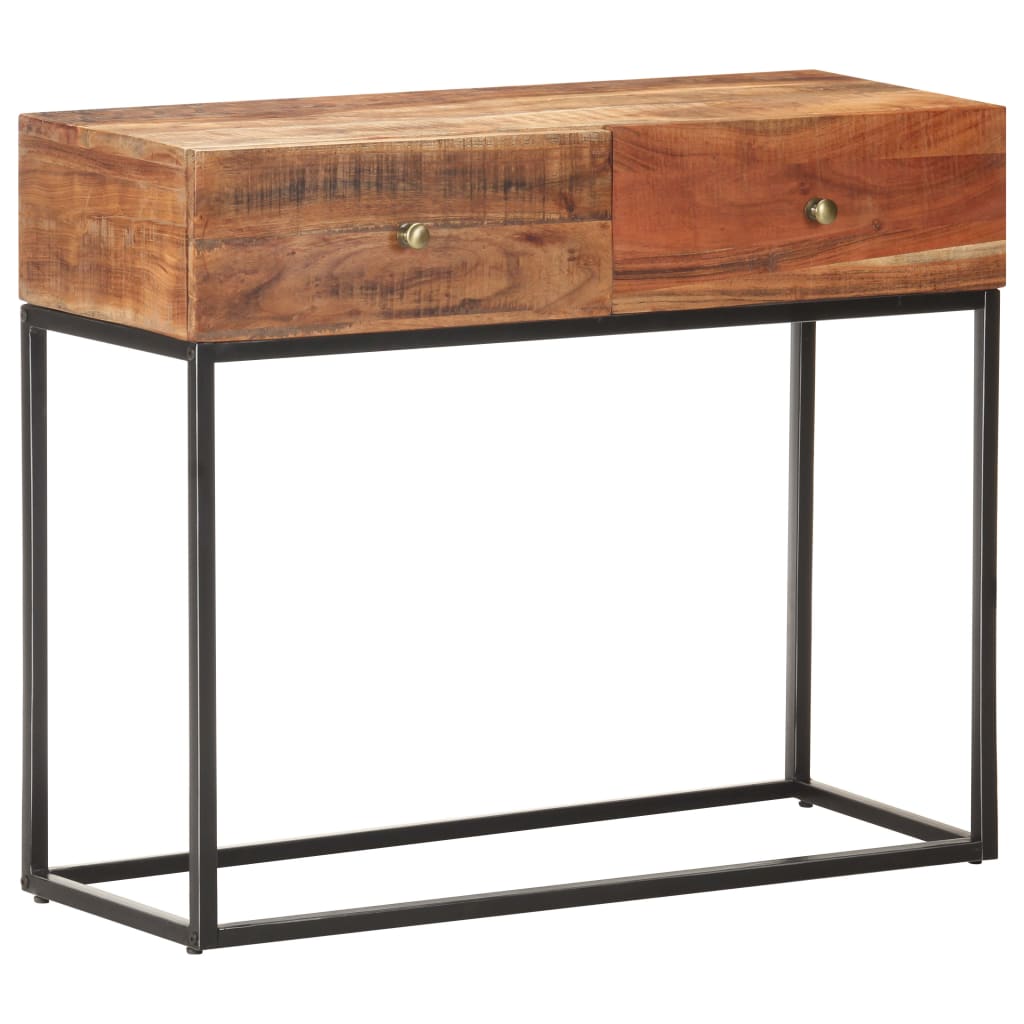 Wandtafel 90X35X75 Cm Ruw Acaciahout