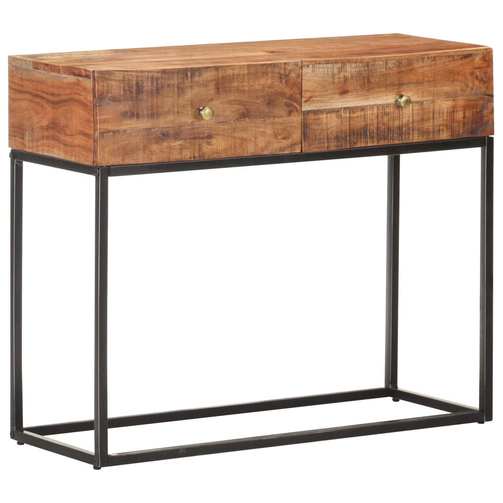 Wandtafel 90X35X75 Cm Ruw Acaciahout