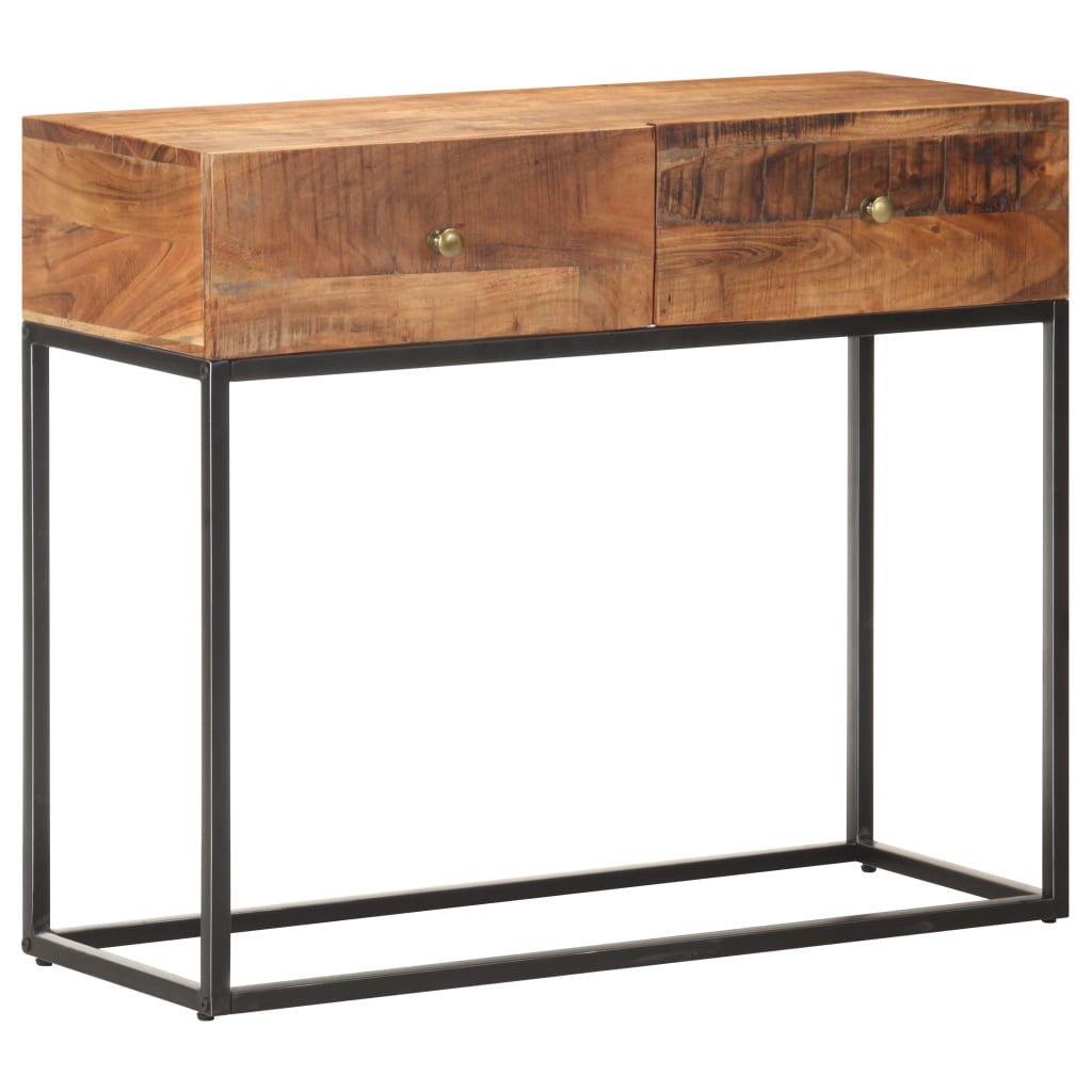 Wandtafel 90X35X75 Cm Ruw Acaciahout