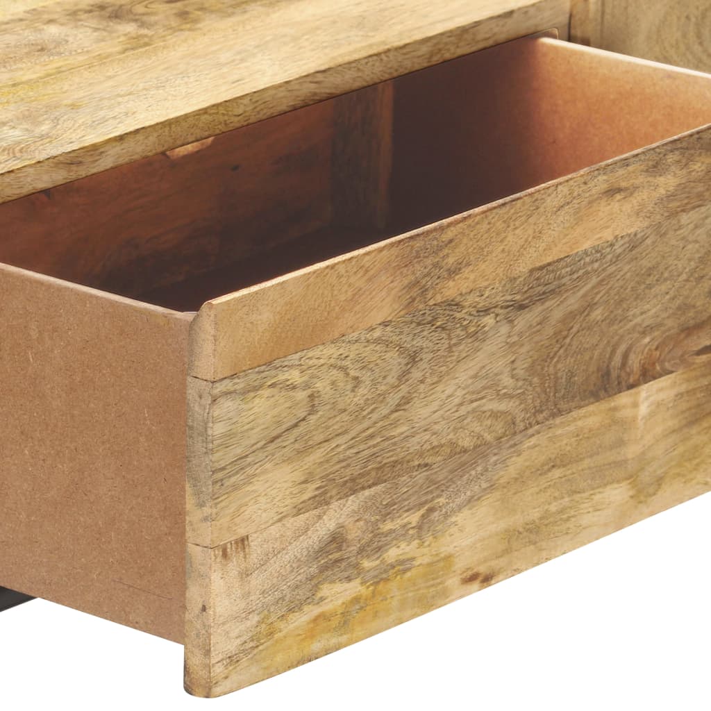 Wandtafel 100X35X76 Cm Massief Mangohout