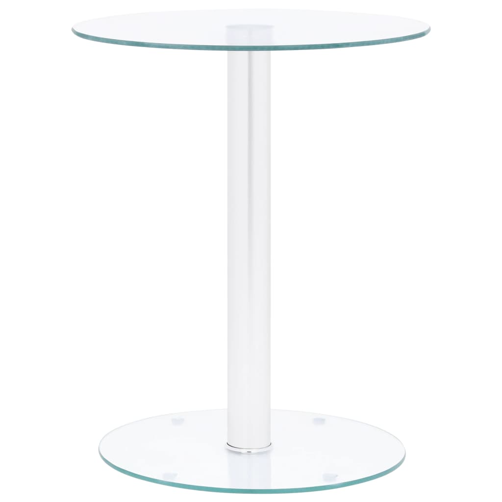 Salontafel 40 Cm Gehard Glas Transparant