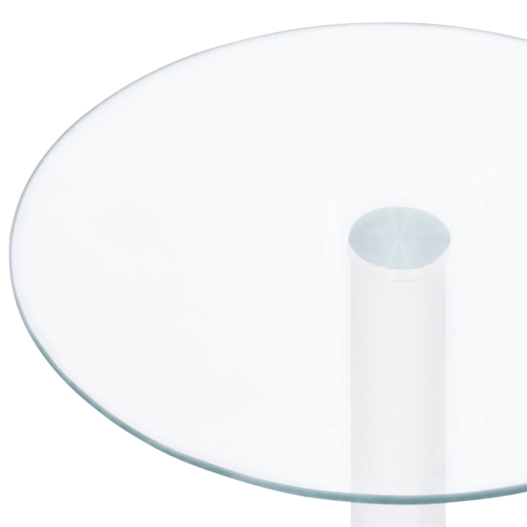Salontafel 40 Cm Gehard Glas Transparant