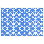Buitenkleed Arakil Pp Blauw En Wit