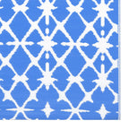 Buitenkleed Arakil Pp Blauw En Wit
