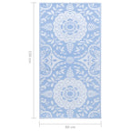 Buitenkleed Arakil Pp Babyblauw