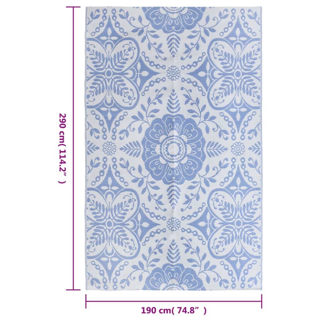 Buitenkleed Arakil Pp Babyblauw