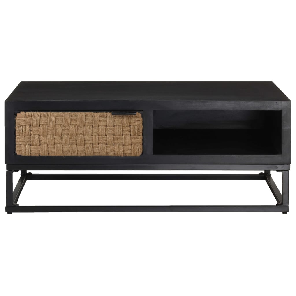 Salontafel 90X60X35 Cm Massief Mangohout Mozaïek