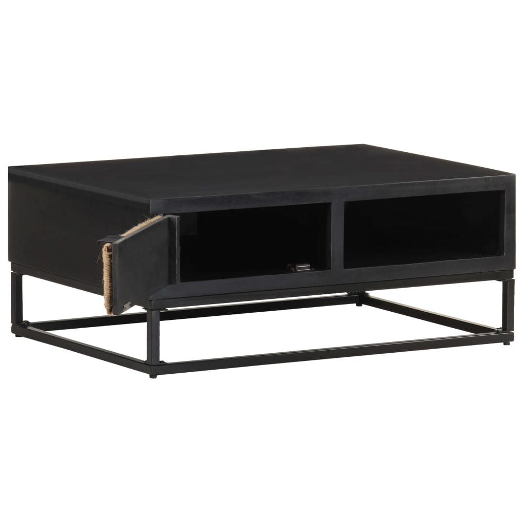 Salontafel 90X60X35 Cm Massief Mangohout Mozaïek