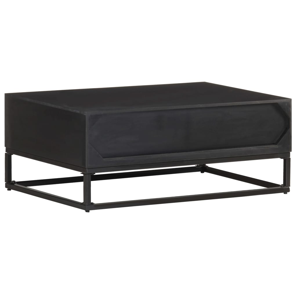 Salontafel 90X60X35 Cm Massief Mangohout Mozaïek