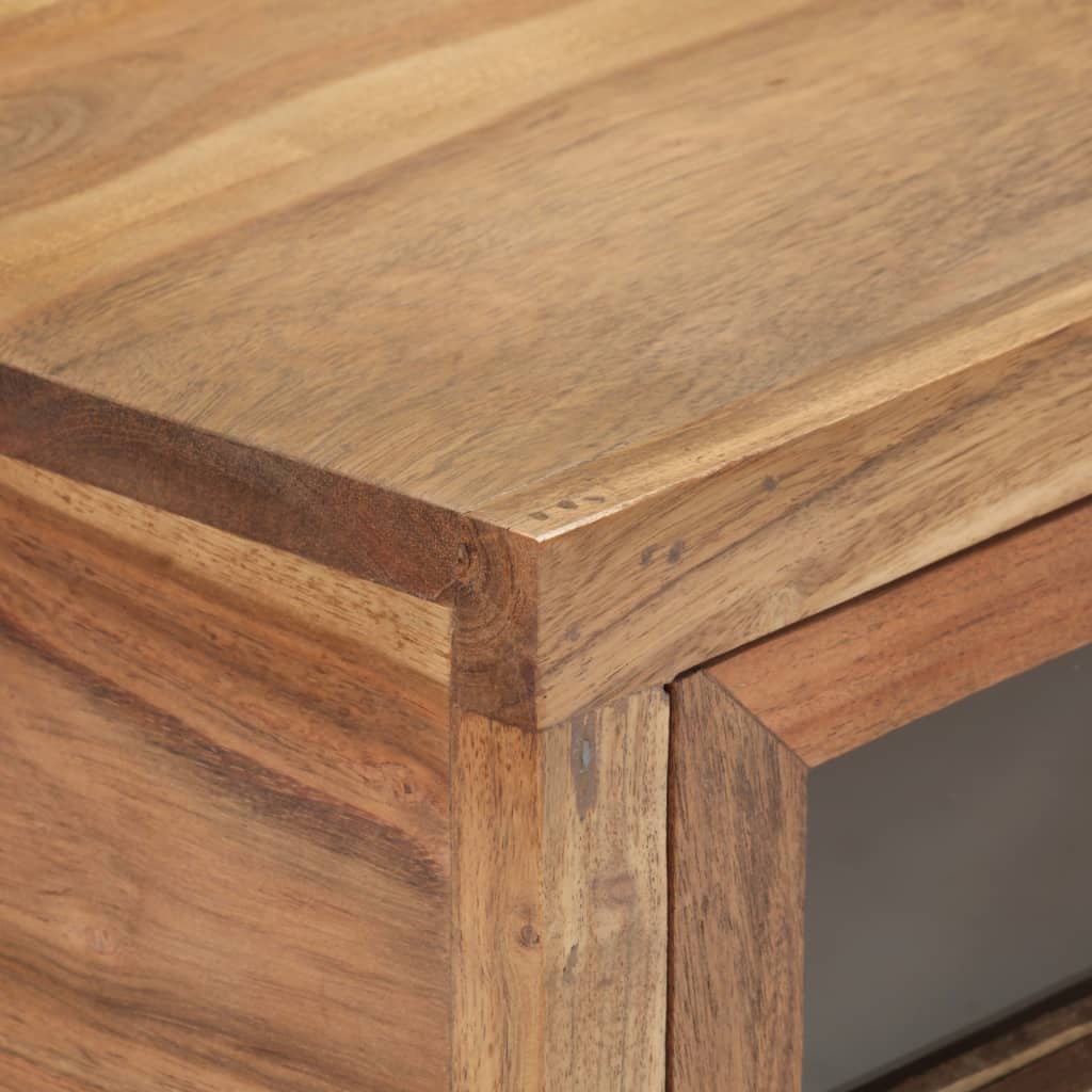 Wandtafel 90X35X76 Cm Massief Acaciahout Mozaïek