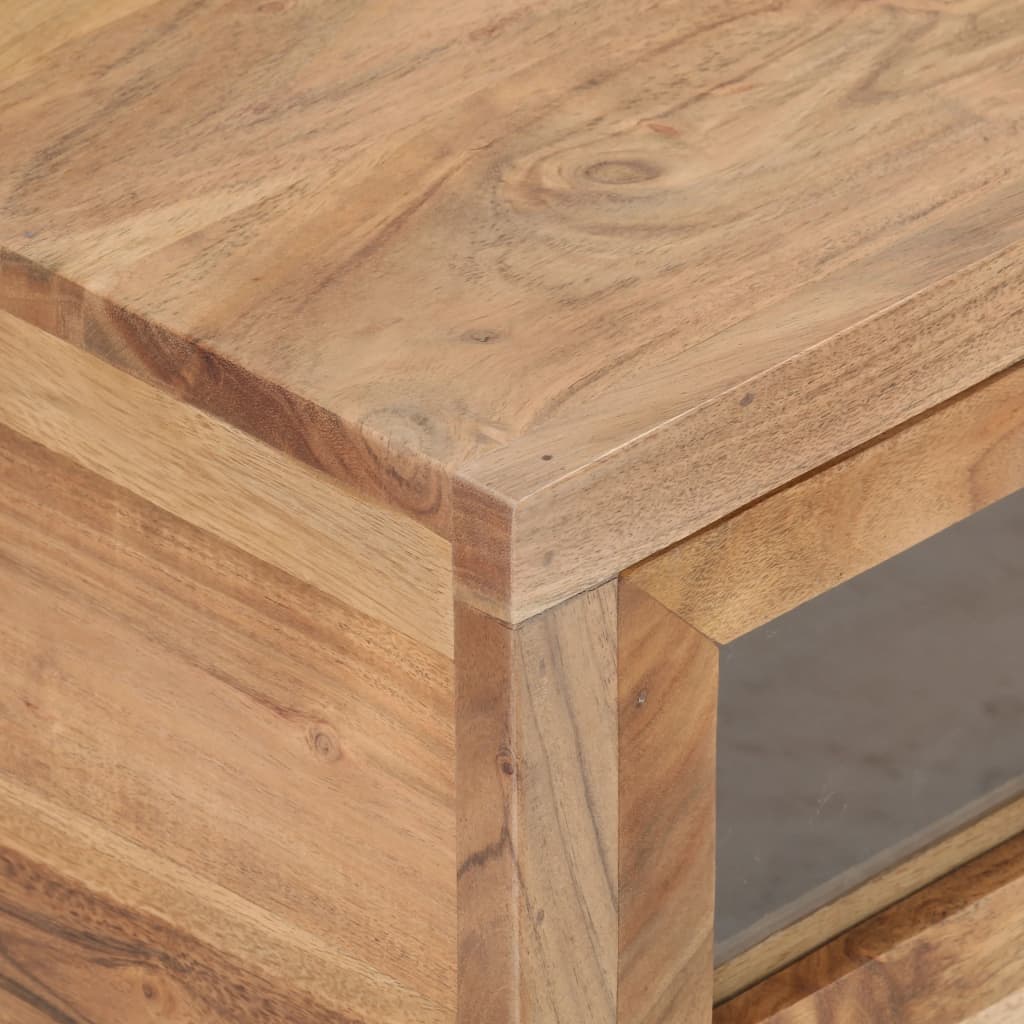 Salontafel 90X60X40 Cm Massief Acaciahout Mozaïek