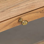 Salontafel 90X60X40 Cm Massief Acaciahout Mozaïek
