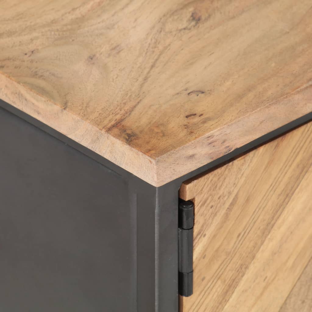 Salontafel 90X50X35 Cm Massief Acaciahout Mozaïek