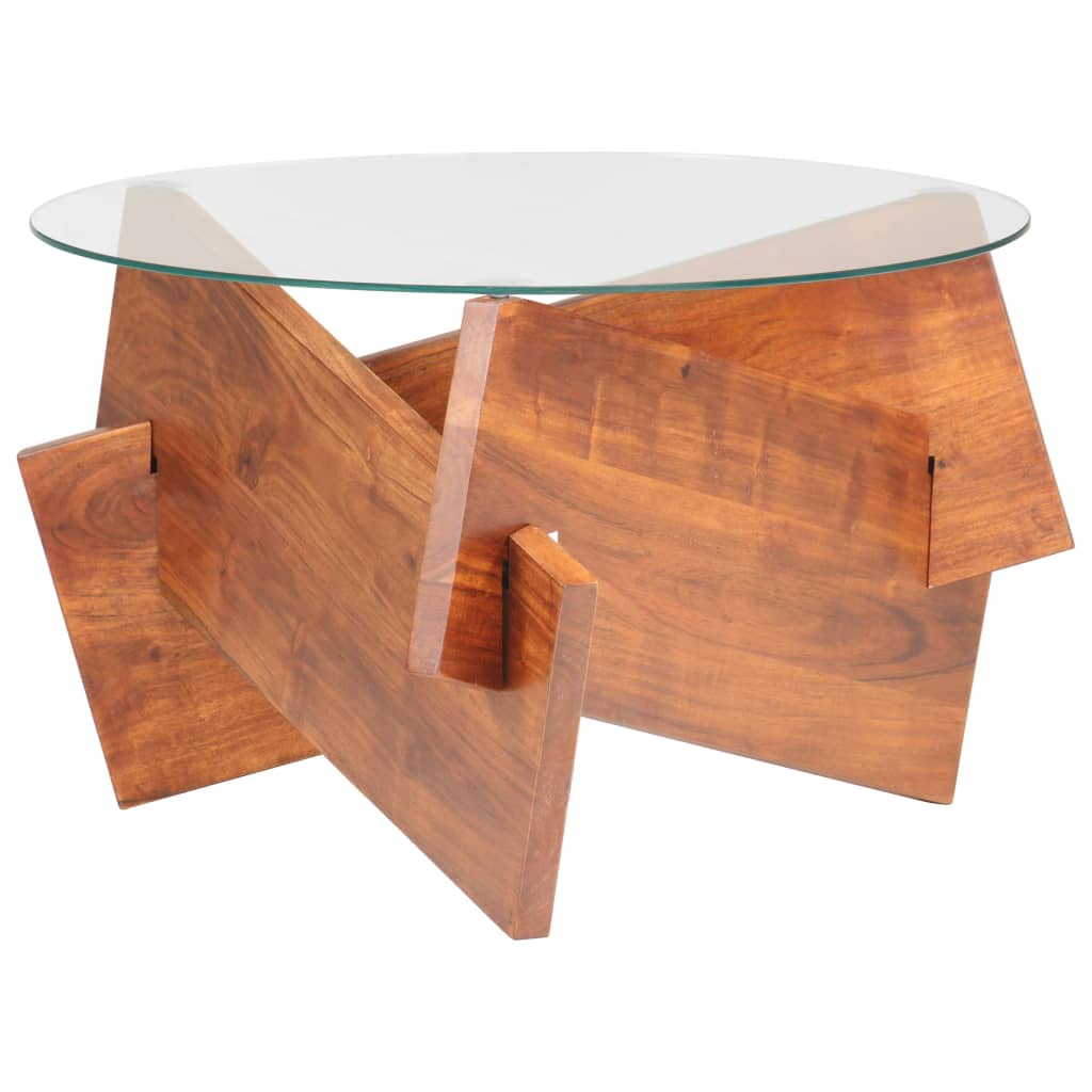 Salontafel 60 Cm Massief Acaciahout