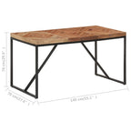 Eettafel Massief Acaciahout En Mangohout