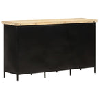 Dressoir 140X38X76 Cm Ruw Mangohout Multikleur