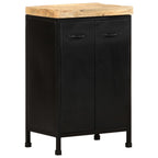 Dressoir 47X35X76 Cm Ruw Mangohout Multikleur
