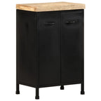 Dressoir 47X35X76 Cm Ruw Mangohout Multikleur