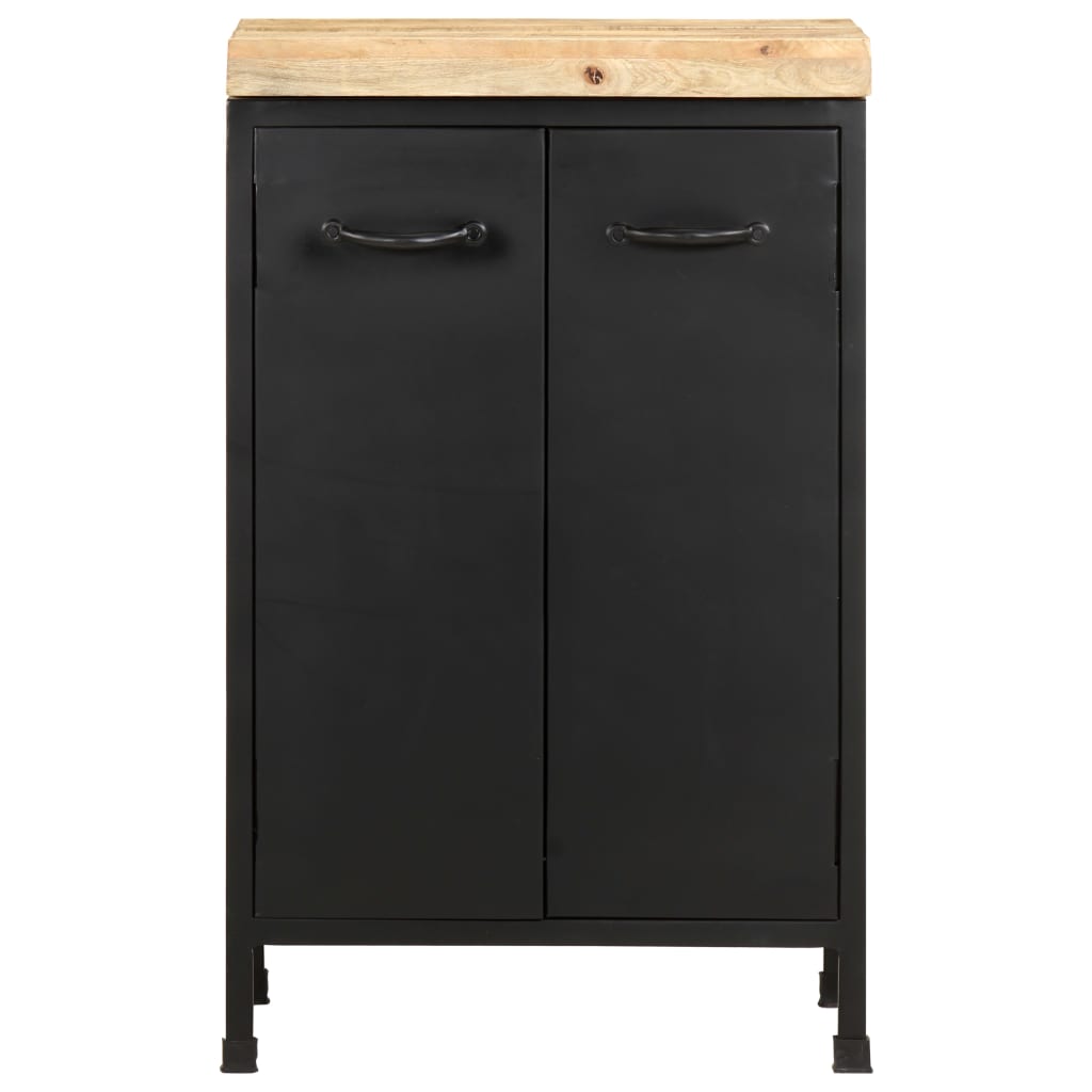 Dressoir 47X35X76 Cm Ruw Mangohout Multikleur