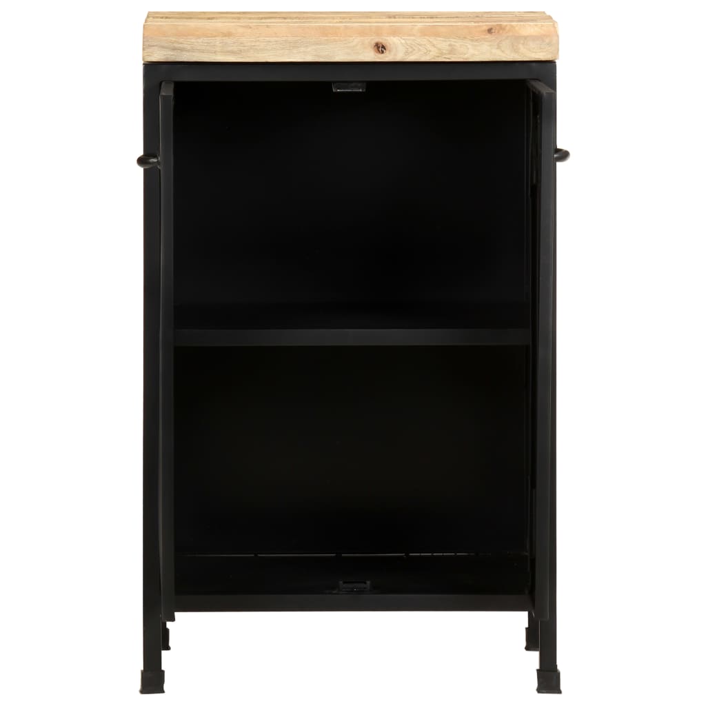 Dressoir 47X35X76 Cm Ruw Mangohout Multikleur