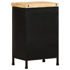 Dressoir 47X35X76 Cm Ruw Mangohout Multikleur