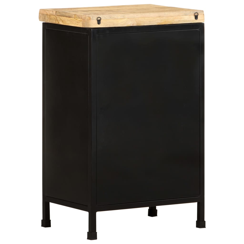 Dressoir 47X35X76 Cm Ruw Mangohout Multikleur