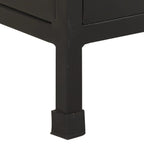 Dressoir 47X35X76 Cm Ruw Mangohout Multikleur