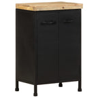Dressoir 47X35X76 Cm Ruw Mangohout Multikleur