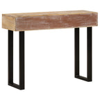 Wandtafel 100X30X75 Cm Massief Mangohout