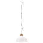Hanglamp Industrieel E27 42 Cm Wit