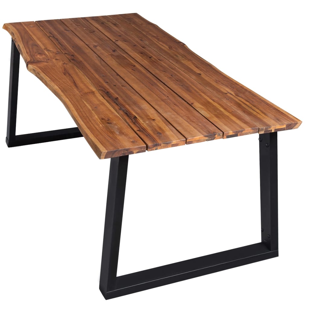 Eettafel 170X90X75 Cm Massief Acaciahout
