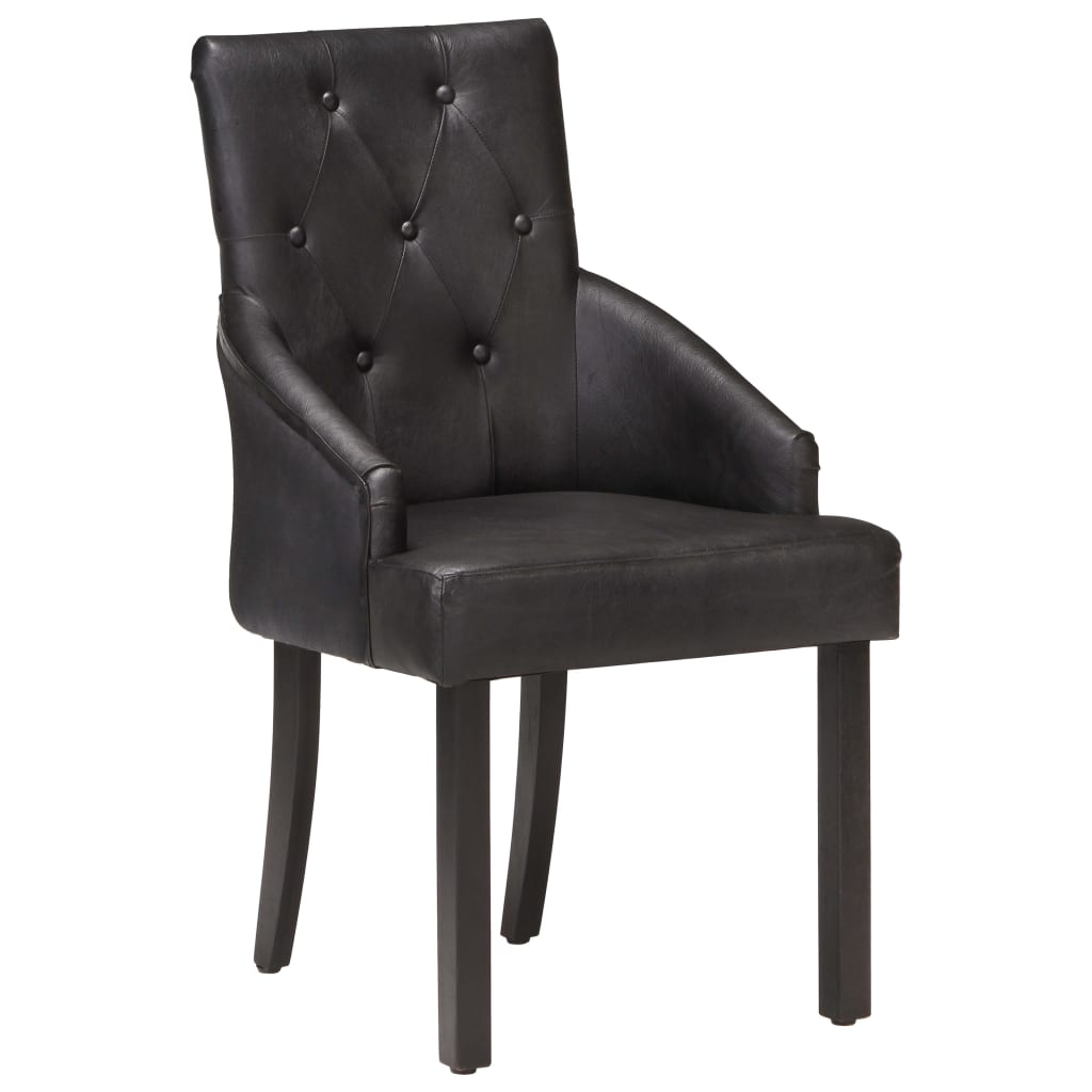 Eetkamerstoelen Echt Geitenleer