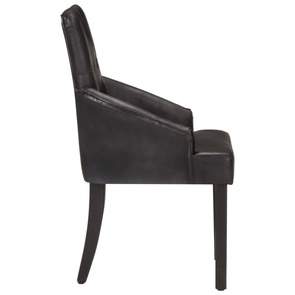 Eetkamerstoelen Echt Geitenleer