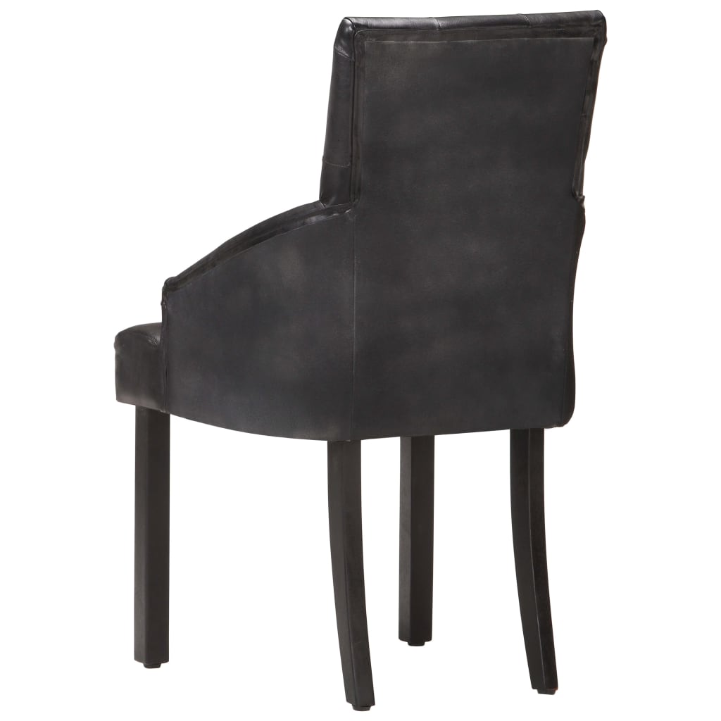 Eetkamerstoelen Echt Geitenleer