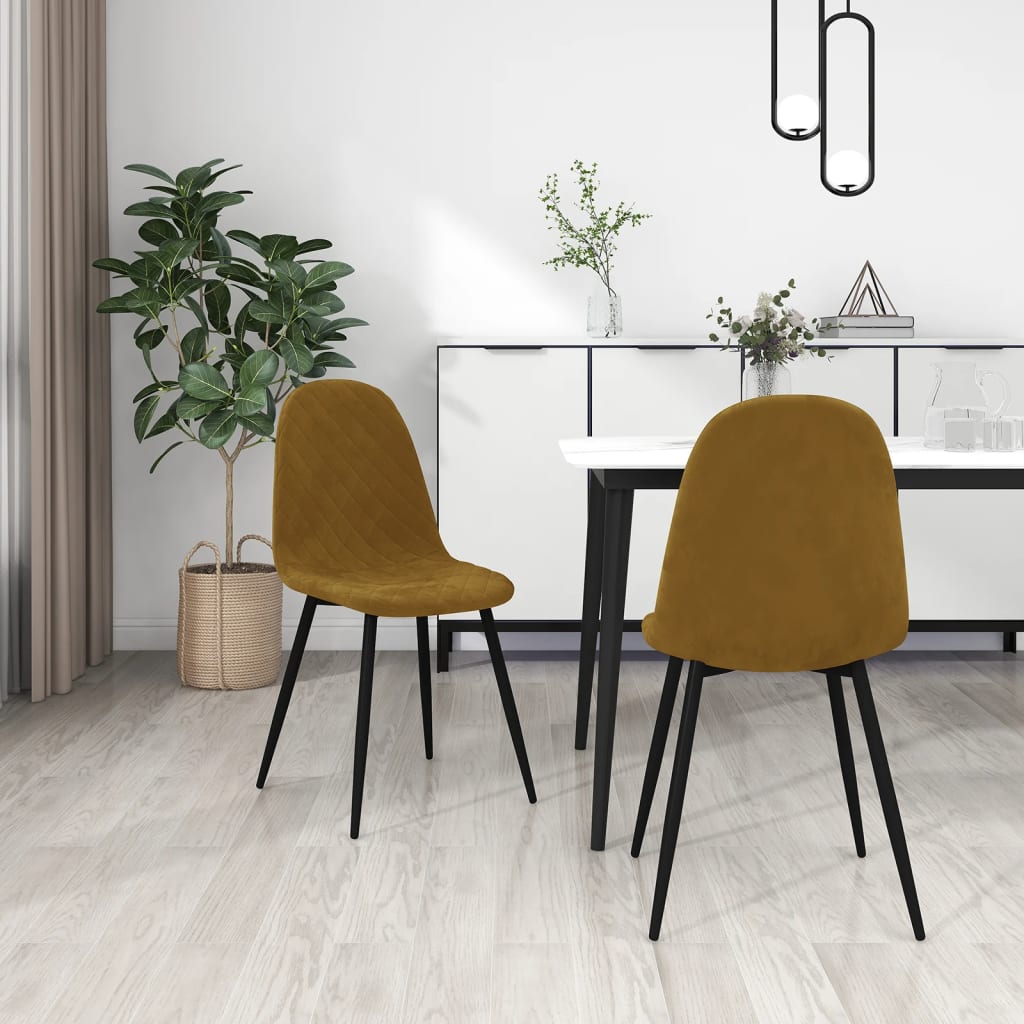 Eetkamerstoelen Fluweel